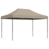 Tienda de fiesta plegable Pop-Up taupe 410x279x315 cm 2