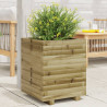 Jardinera madera de pino impregnada 40x40x49.5 cm 1