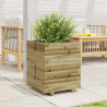 Jardinera madera de pino impregnada 40x40x49.5 cm 3
