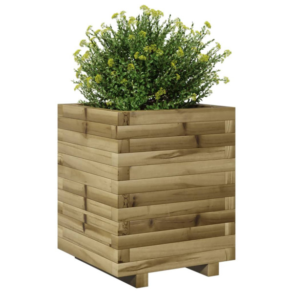Jardinera madera de pino impregnada 40x40x49.5 cm M 4