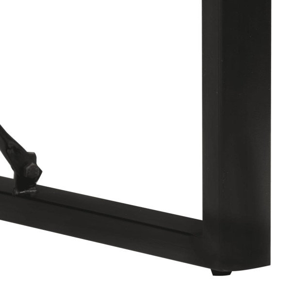 Mesa de jantar 120x55x76 cm madeira recuperada maciça M 5