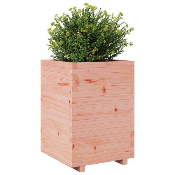 Jardinera madera maciza de abeto Douglas 50x50x72.5 cm M 4