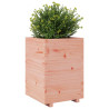Jardinera madera maciza de abeto Douglas 50x50x72.5 cm 4