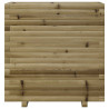 Jardinera madera de pino impregnada 70x40x72 cm 5