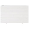 Vaso/floreira de jardim 110x60x72 cm pinho maciço branco 5