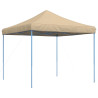 Tienda de fiesta plegable Pop-Up beige 292x292x315 cm 2