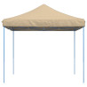 Tienda de fiesta plegable Pop-Up beige 292x292x315 cm 3