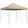 Tienda de fiesta plegable Pop-Up beige 292x292x315 cm 5