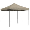 Tienda de fiesta plegable Pop-Up taupe 292x292x315 cm 2