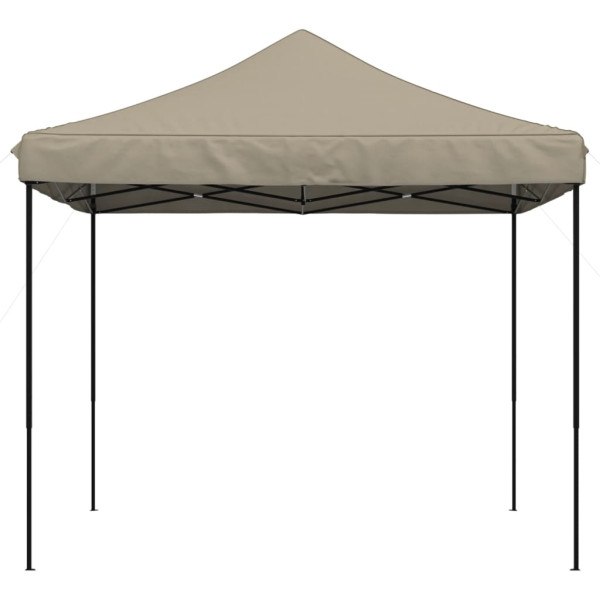 Tenda p/ festas pop-up dobrável 292x292x315cm cinza-acastanhado M 3