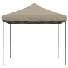 Tienda de fiesta plegable Pop-Up taupe 292x292x315 cm 3