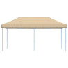 Tienda de fiesta plegable Pop-Up beige 580x292x315 cm 3