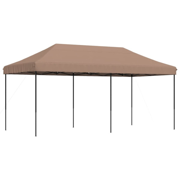 Tienda de fiesta plegable Pop-Up marrón 580x292x315 cm M 2