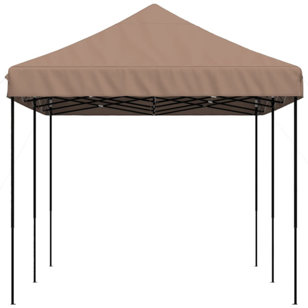 Tienda de fiesta plegable Pop-Up marrón 580x292x315 cm M 4
