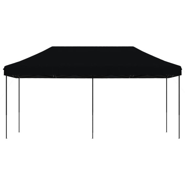 Tienda de fiesta plegable Pop-Up negra 580x292x315 cm M 3