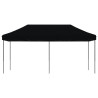 Tenda para festas pop-up dobrável 580x292x315 cm preto 3
