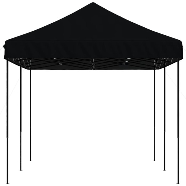 Tenda para festas pop-up dobrável 580x292x315 cm preto M 4