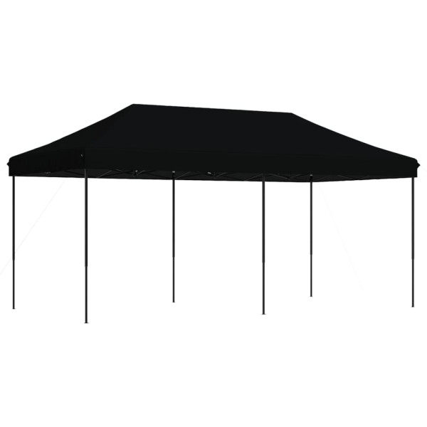 Tenda para festas pop-up dobrável 580x292x315 cm preto M 5