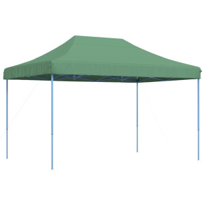 Tienda de fiesta plegable Pop-Up verde 410x279x315 cm H