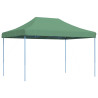Tienda de fiesta plegable Pop-Up verde 410x279x315 cm 2
