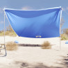 Toldo de playa con anclas de arena azul 304x300 cm 1