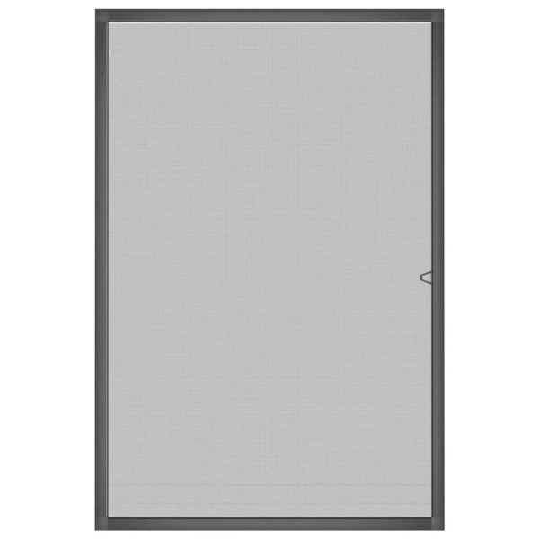 Tela anti-insetos para janelas 80x120 cm antracite M 3