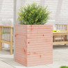 Jardinera madera maciza de abeto Douglas 50x50x68.5 cm 1