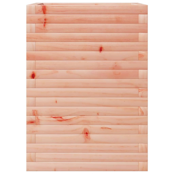 Vaso/floreira de jardim 50x50x68.5 cm madeira de douglas maciça M 5