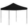 Tienda de fiesta plegable Pop-Up negra 292x292x315 cm 2