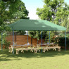 Tenda para festas pop-up dobrável 580x292x315 cm verde 1