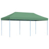 Tienda de fiesta plegable Pop-Up verde 580x292x315 cm 5
