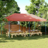 Tenda para festas pop-up dobrável 580x292x315 cm terracotta 1
