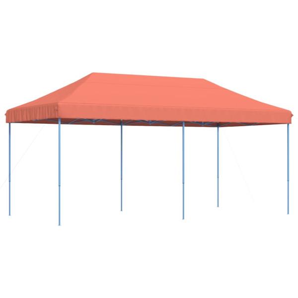 Tenda para festas pop-up dobrável 580x292x315 cm terracotta M 2