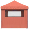 Tienda de fiesta plegable Pop-Up 4 paredes laterales terracota 4