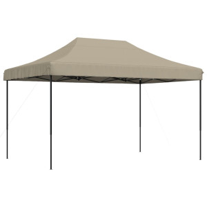 Tienda de fiesta plegable Pop-Up taupe 440x292x315 cm H