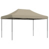 Tienda de fiesta plegable Pop-Up taupe 440x292x315 cm 2
