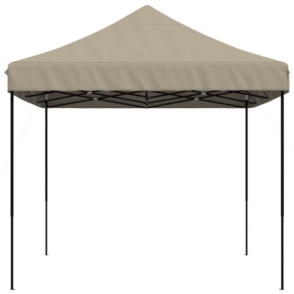 Tenda p/ festas pop-up dobrável 440x292x315cm cinza-acastanhado M 4
