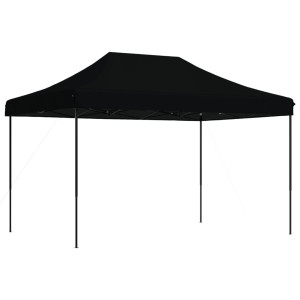 Tenda para festas pop-up dobrável 410x279x315 cm preto H