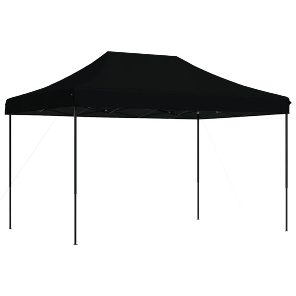 Tienda de fiesta plegable Pop-Up negra 410x279x315 cm M 2