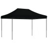 Tienda de fiesta plegable Pop-Up negra 410x279x315 cm 2