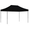 Tienda de fiesta plegable Pop-Up negra 410x279x315 cm 5
