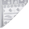 Alfombra de exterior PP gris 80x150 cm 4