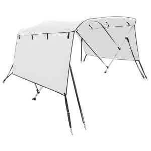 Toldo de 3 arcos Bimini c/ paredes laterais 183x(137-152)x137cm H