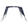 Toldo bimini 3 arcos con paredes laterales 183x(185-198)x137 cm 4