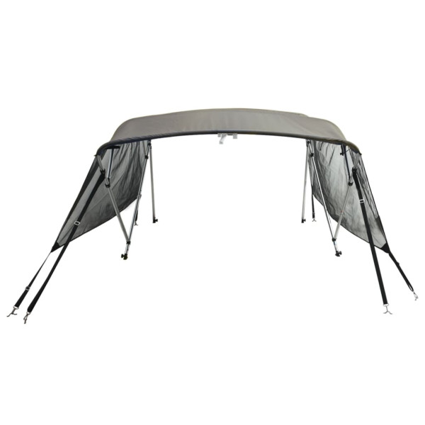 Toldo 3 arcos Bimini paredes malha laterais 183x(185-198)x137cm M 4