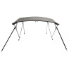 Toldo 3 arcos Bimini paredes malha laterais 183x(170-182)x137cm 5
