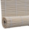 Estores de rolo em bambu natural 2 pcs 120x160 cm 4