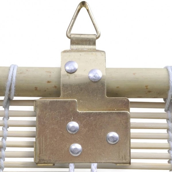 Estores de rolo em bambu natural 2 pcs 120x160 cm M 5