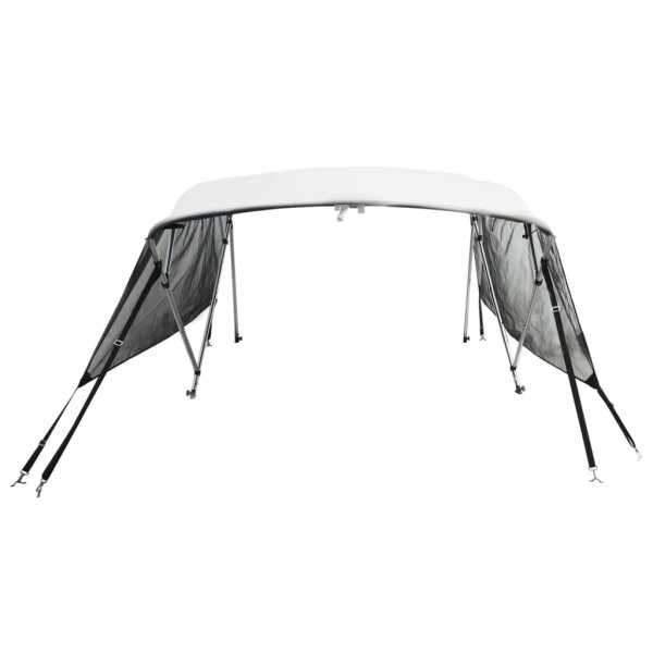 Toldo bimini 4 arcos con paredes laterales de malla M 4