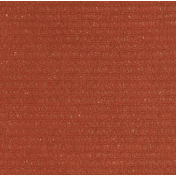 Toldo de vela HDPE terracota 160 g/m² 2x2.5 m M 3
